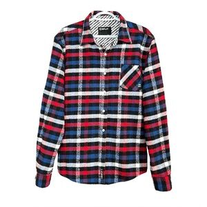 Split Clothing Co. Shirt Flannel Plaid Men’s Large